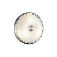 Настенно-потолочный светильник ODEON LIGHT PELOW 4957/2 2*40W E14 никель/белый